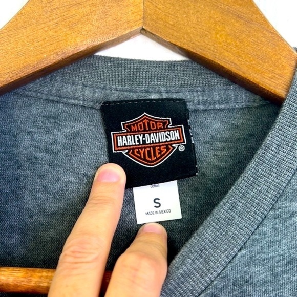 Harley Davidson - Aerosmith Band Graphic Gray Limited Edition Short Sleeve T SM - Picture 8 of 10